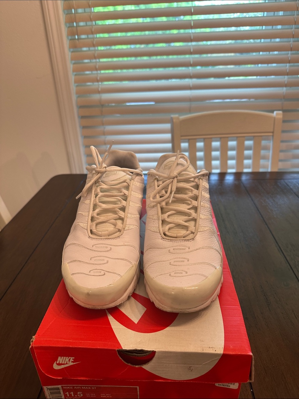 Nike Air Max 97 Cream/White Retro Runner leather